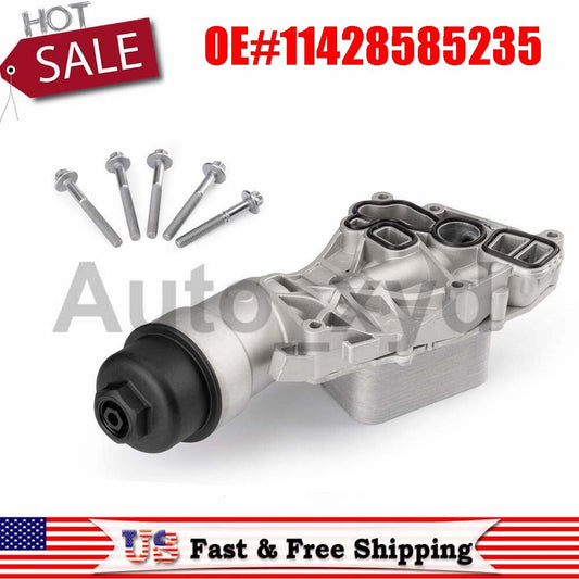 11428585235 Engine oil cooler filter housing for mini Cooper Clubman Countryman Q
