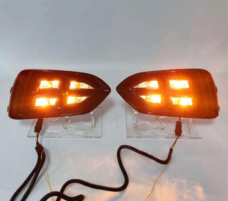 for Hyundai Accent 2018-2021 LED Driving Lights Turn Signal Lights Fog Lights B n