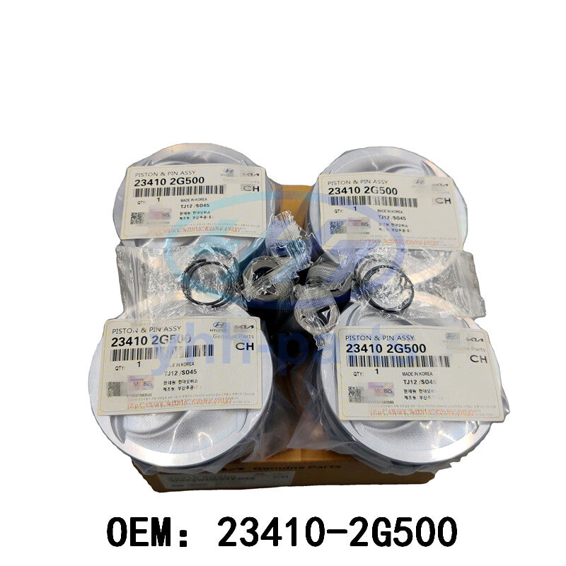 2.4L Engine Piston ? ? 23410-2G500 (4pcs) Sorento Optima Sonata 2011-2013