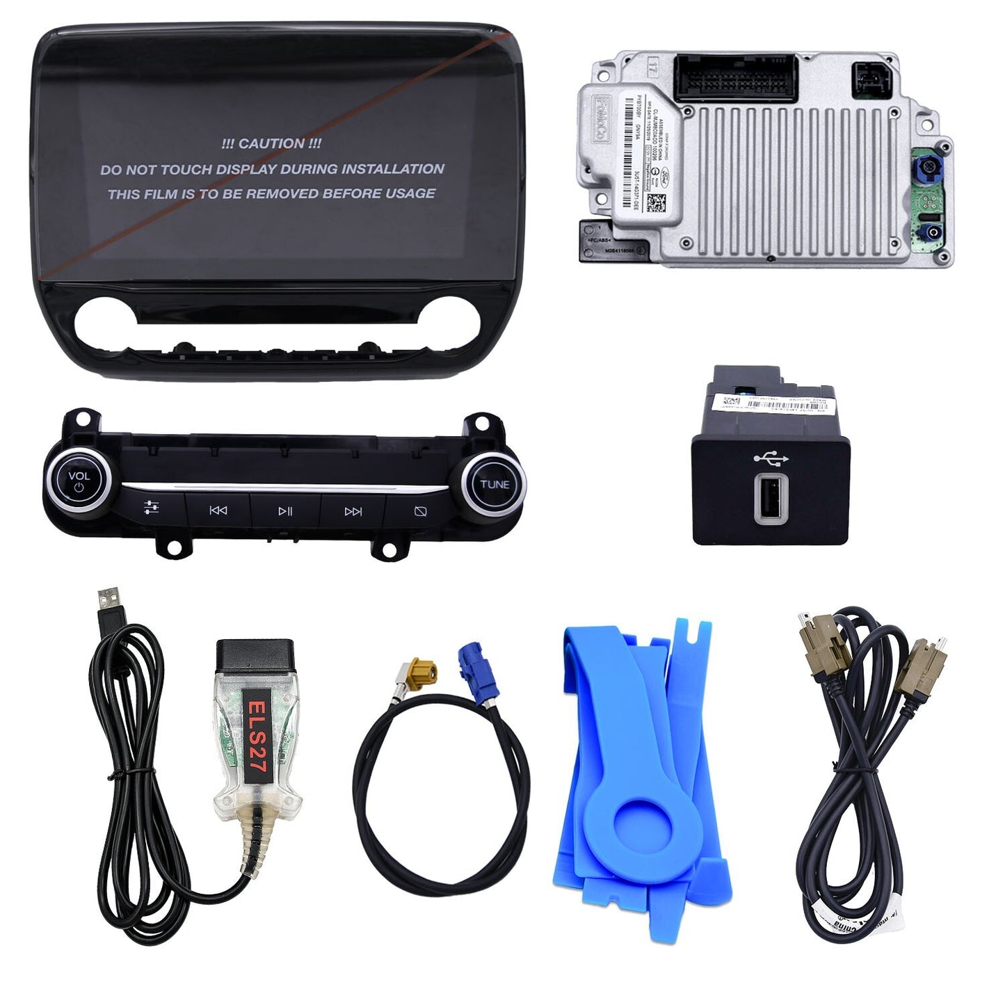 Sync1 to Sync3 upgrade kit for Ford Transit 2020-2023 4 TO 8 Conversion