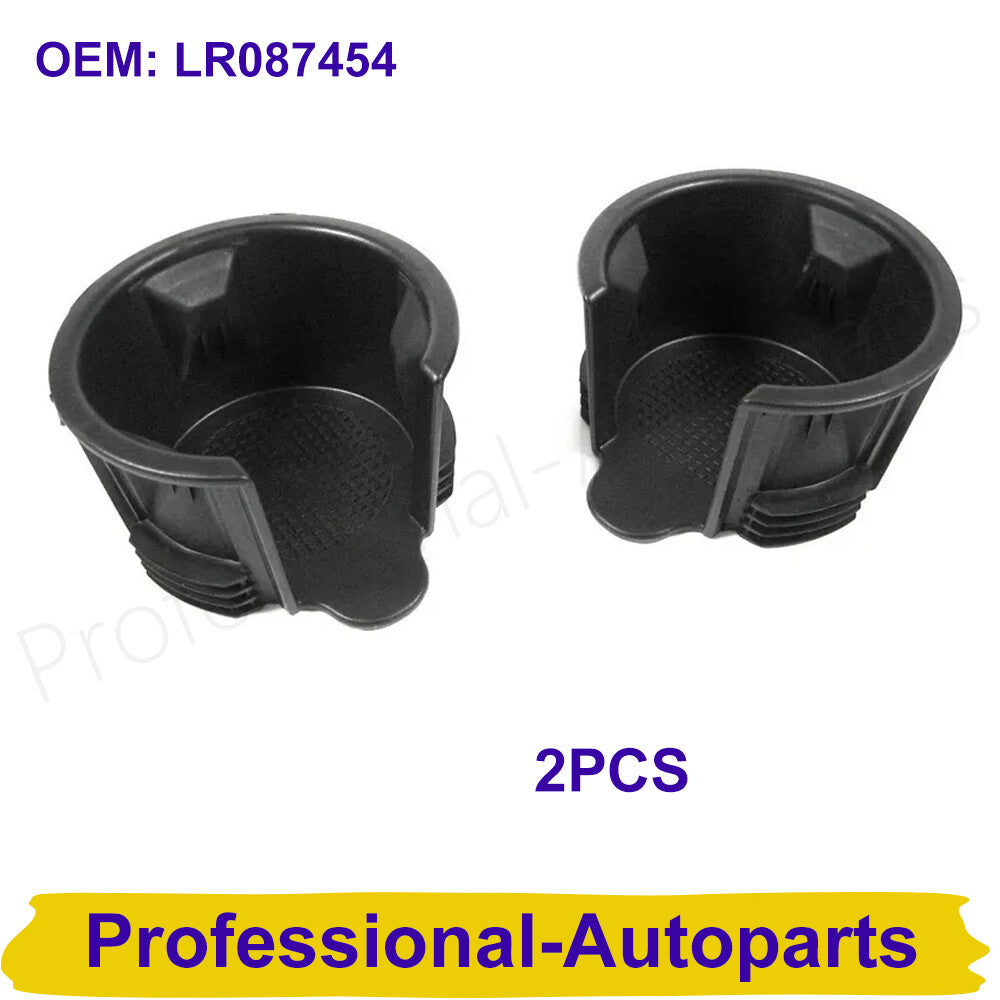 2PCS Cup Holder for Range Rover Sport Center Console Cup Holder Inserts 13-17 Q