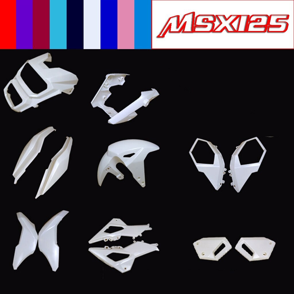 for HONDA GROM MSX125 GROM FRAME BODY UPPER COVER SIDE PANEL FAIRING 2016-2020