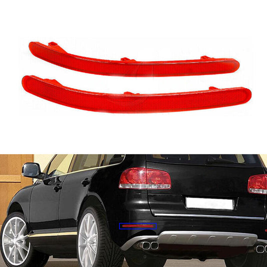 1 Pair Tail Rear Bumper Light Brake Light Stop Lamp for VW Touareg 2002-2010 Q