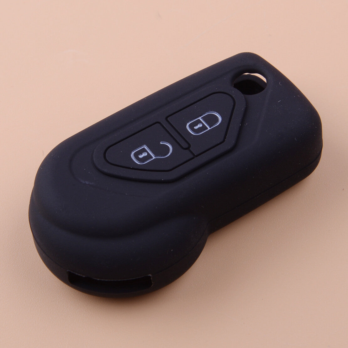 Fit for Citroen DS3 Remote Fob Protector 2-Button Silicone Car Key Cover Case Q