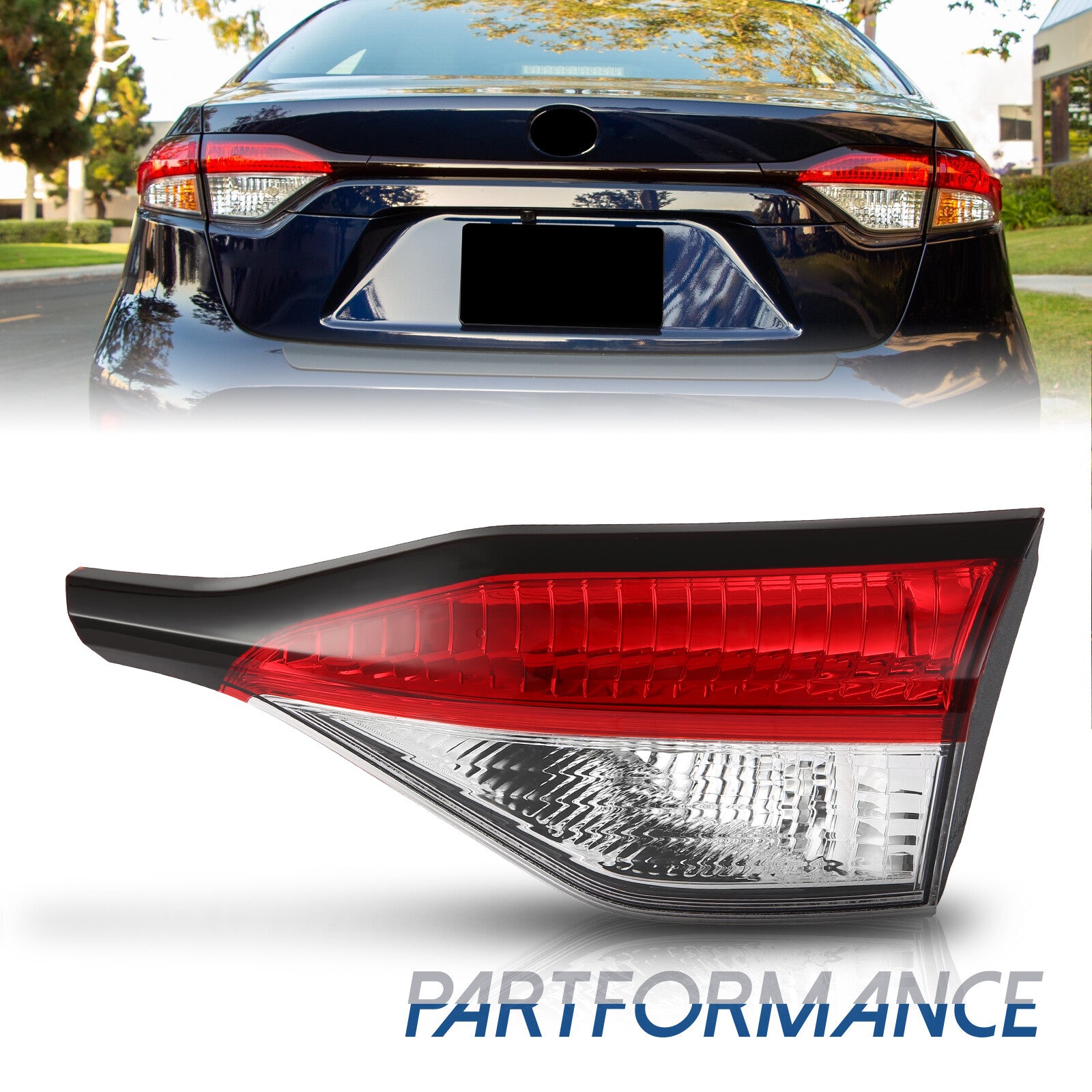 For 2020 - 2022 for Corolla rear tail light brake light inside passenger side right hand - v