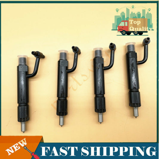 4-pack of new fuel injectors for and engines 4D84E, 4D88E, and 4TNE88- n