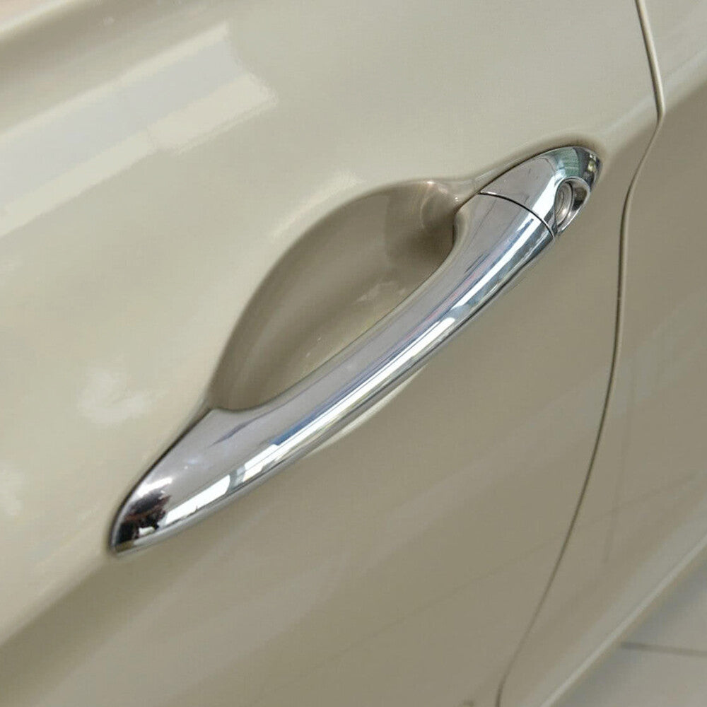 for CHRome Door Handle Cover Trim Fit for for Hyundai Sonata I45 YF 2011-14 v