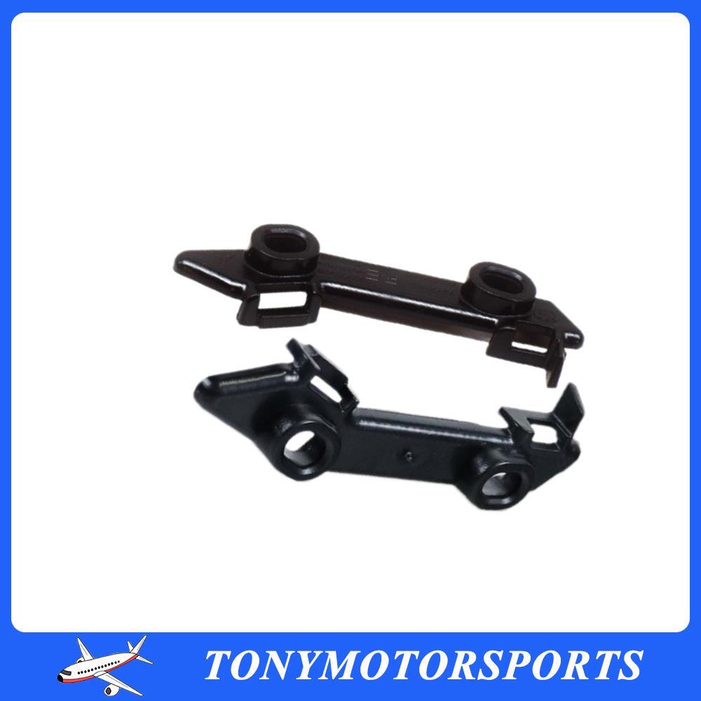 2pcs Front Bumper Insert Bracket Support Black for BMW 2 Series F22/F23 2013+ Q
