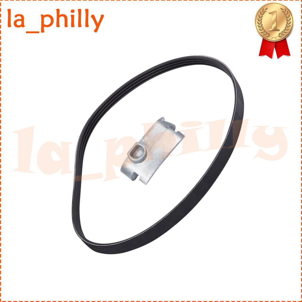Air Conditioning Accessory Drive Belt Kit Black for Silverado Tahoe for Sierra Yukon Q