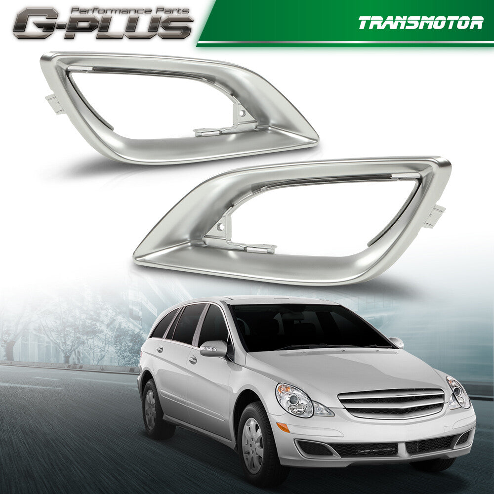 Suitable for 2006-2007 for Mercedes-Benz R500 fog light trim kit (approximately 2 pieces).