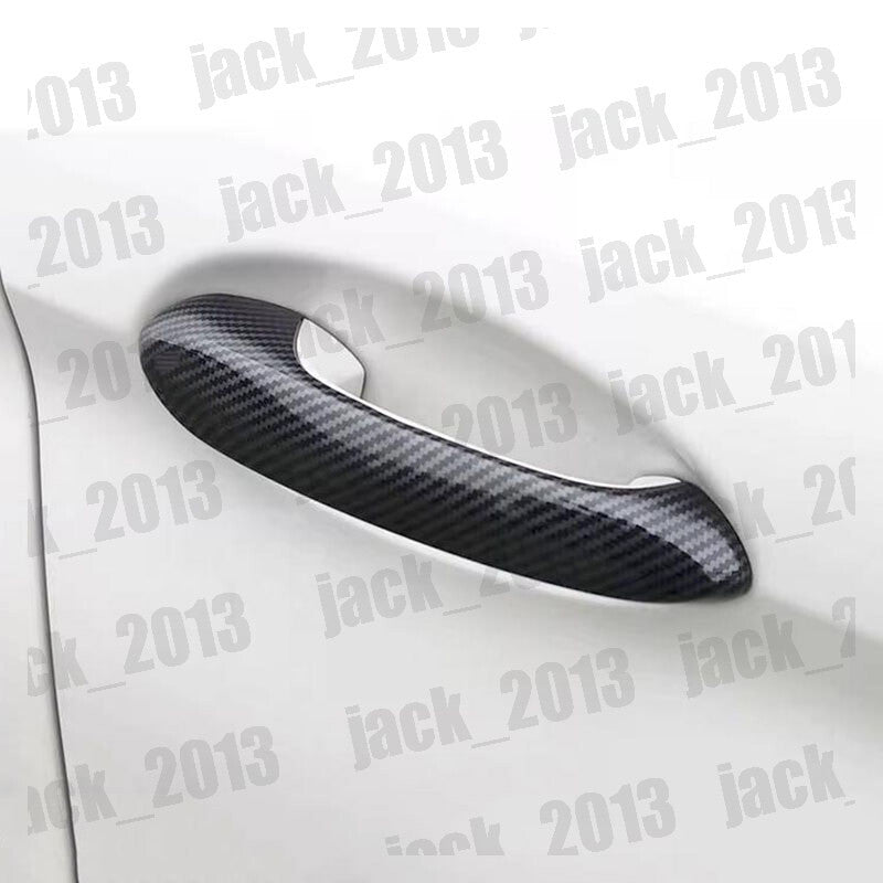 carbon fibre ABS Car Side Door Handle Cover Trim for BMW 3 Series G20 2020-2023