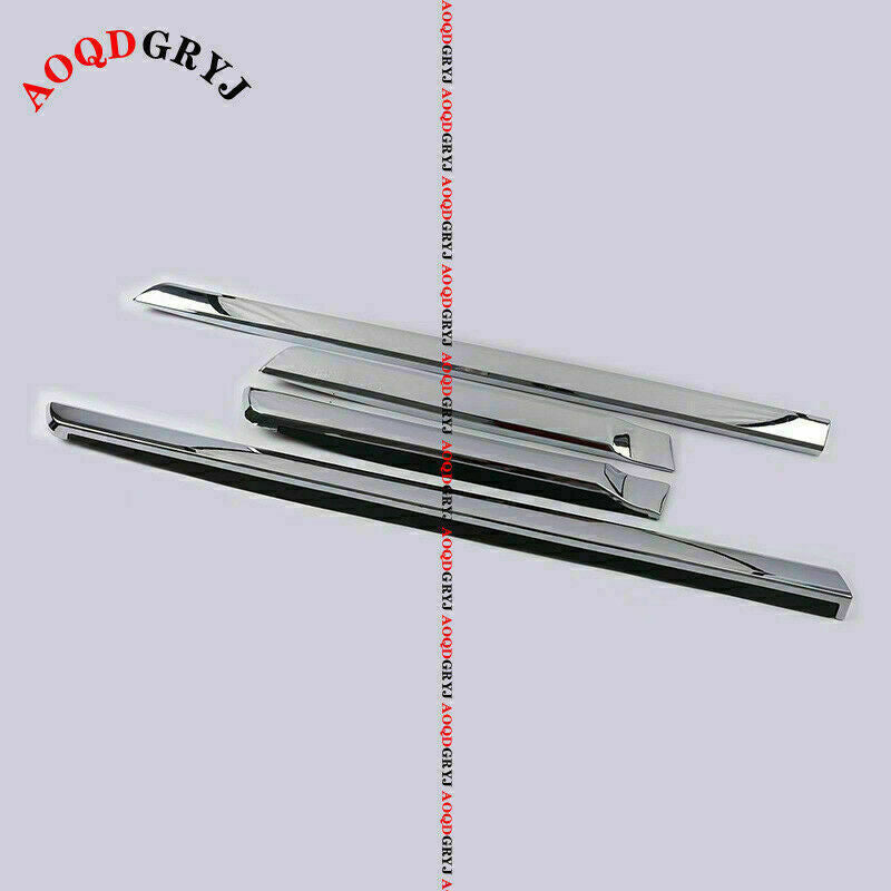 ABS Chrome Door Body Molding Covers Trim for Toyota for Land Cruiser LC200 2016-2021