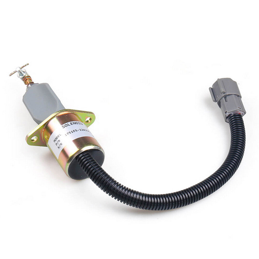 Shutdown Solenoid Shutoff valve for Hyundai Small Excavator 1751ES-12A3UC12B1S Q