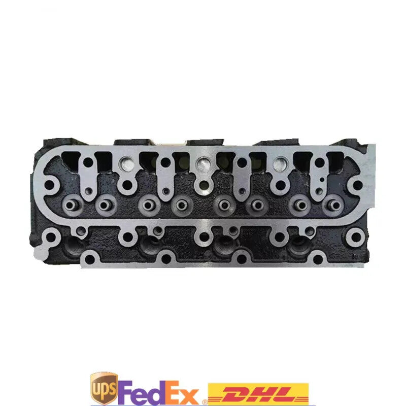 Complete Cylinder Head Assy Valves  Full Gasket for Kubota V1505 Engine