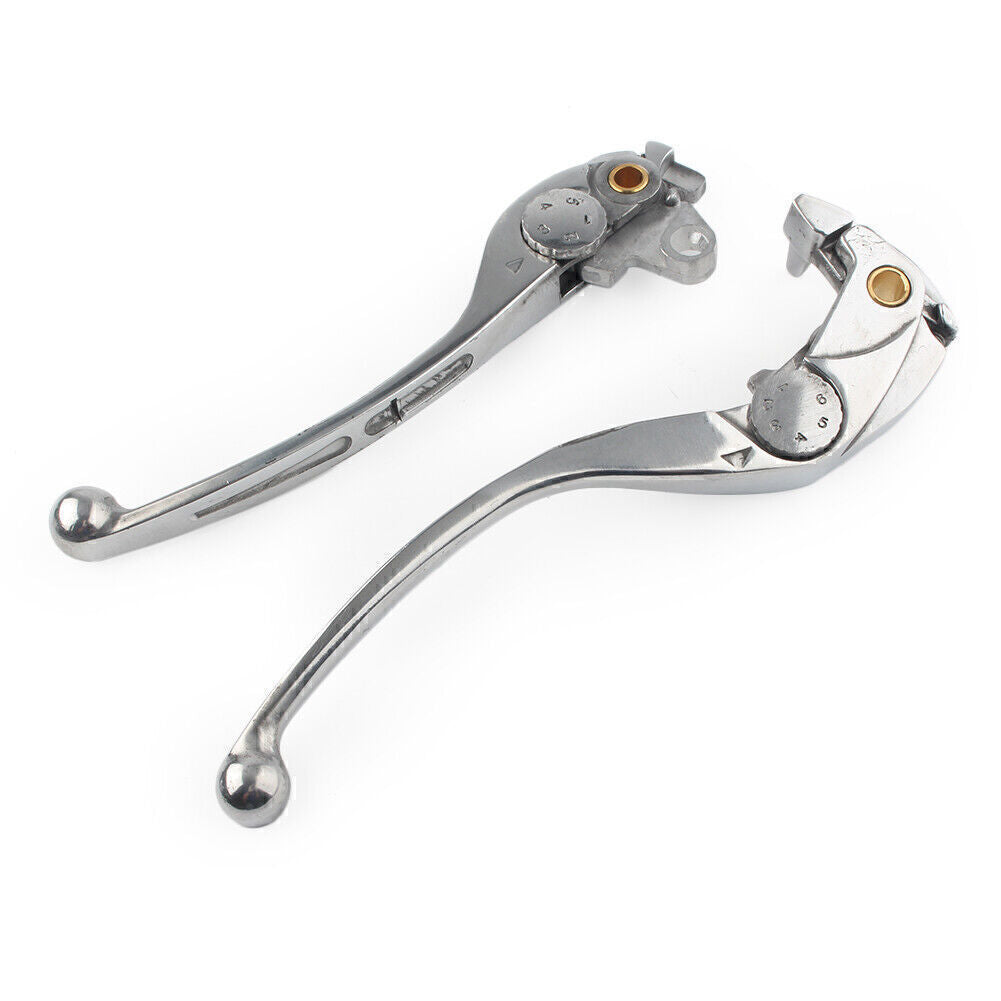 2X Chrome Black Brake Clutch Levers Fit for Honda CBR1000RR 04-07 CB1000R 2008-2016 Q