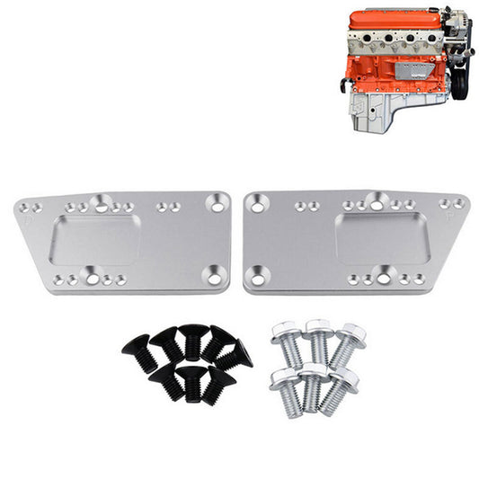 Engine Swap Bracket SBC LS Conversion Motor Mount Adjustable Plate LS1 LS3 LS2 Q