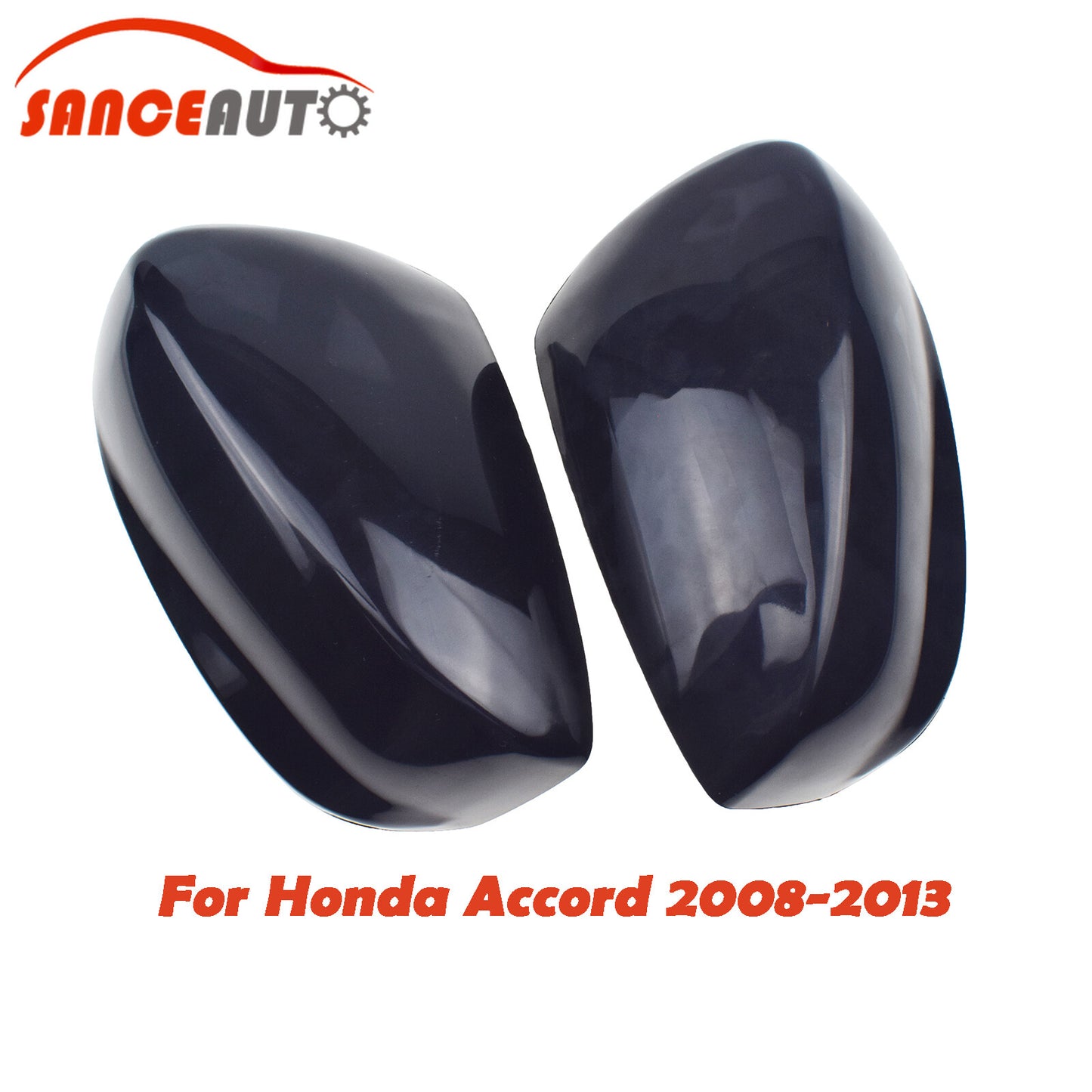 Mirror cap LH right grip for 2008-2013 for Honda Accord door drive and passenger 2-piece set - n