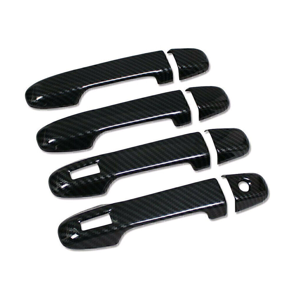 Car Door Handle Cover Trims Overlay Carbon fiber Fit for Subaru Forester 2019-2022