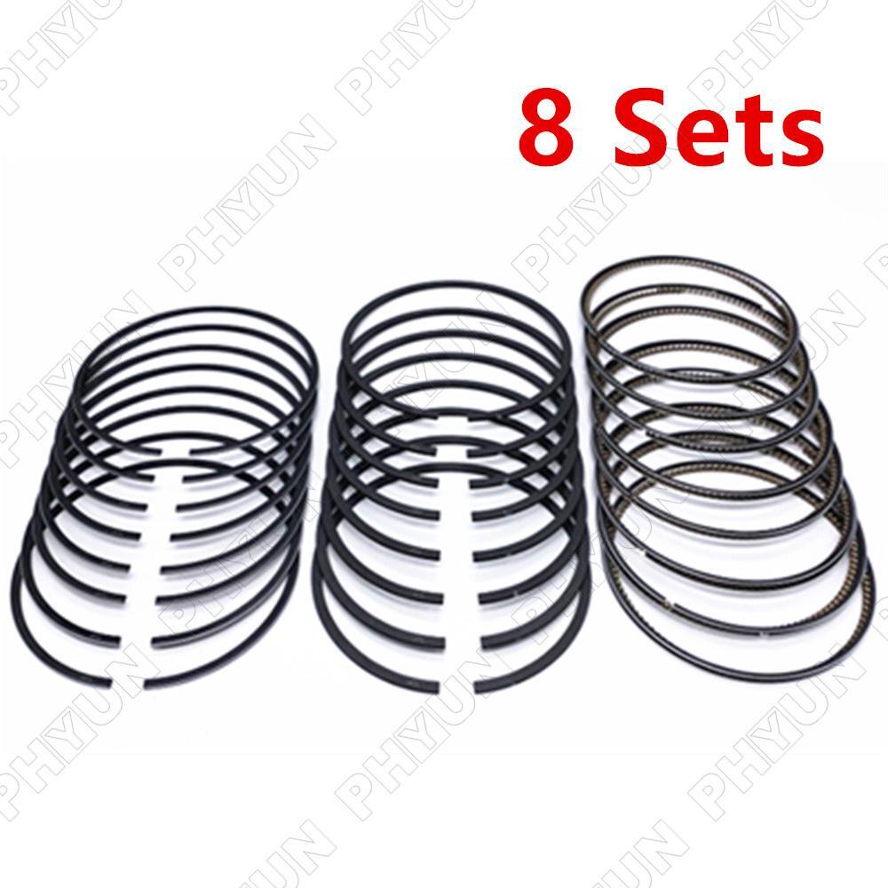 8 Sets Piston Rings STD 1560300517 for Mercedes CL63 C63 ML63 E63 SL63 C216 W204 Q