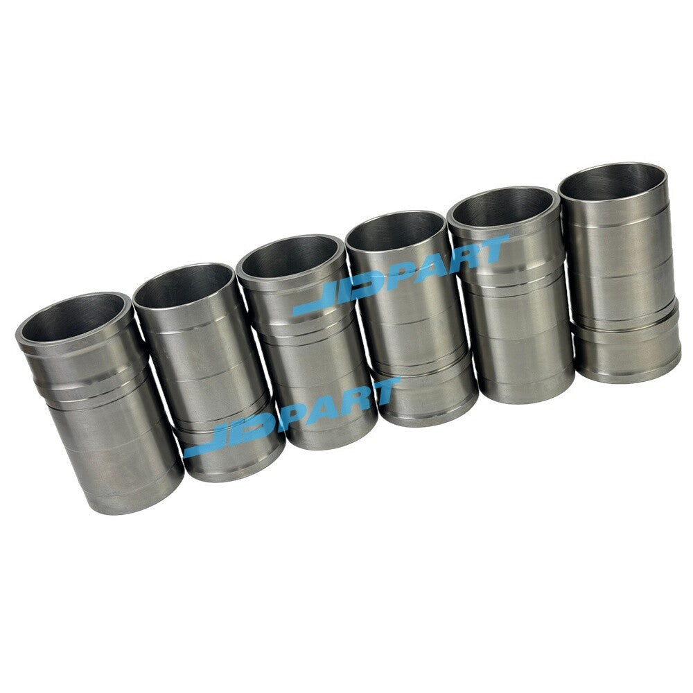 Suitable for 6-piece 6L 8.3 cylinder liners 5478894 excavator engine parts -