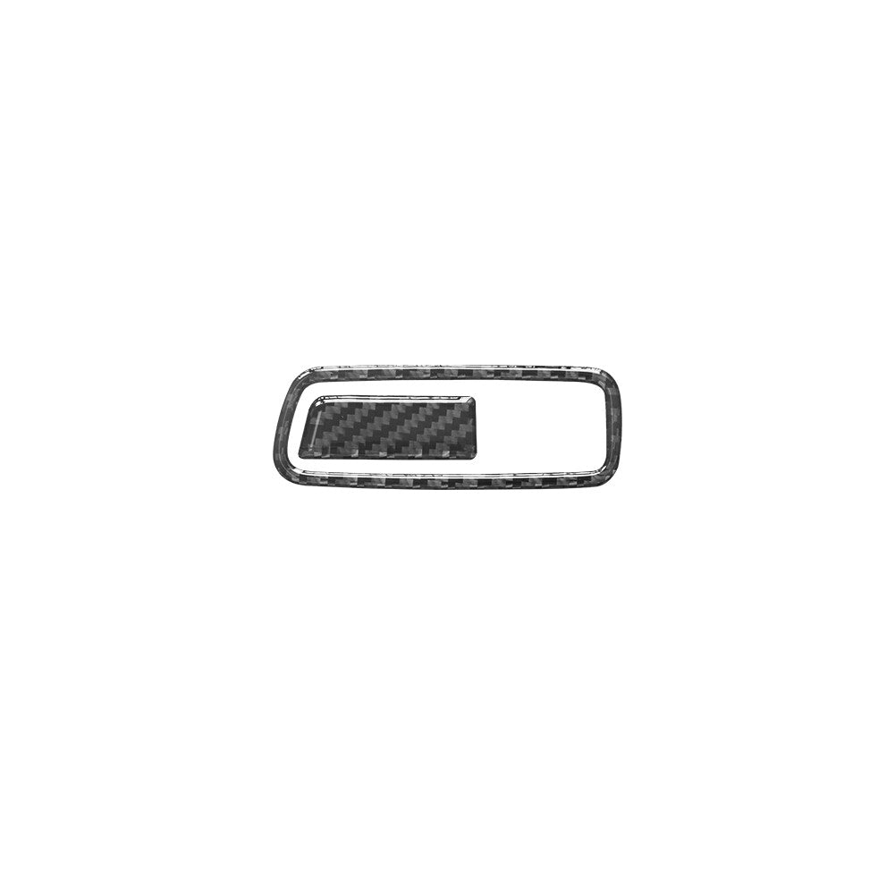 4X Red Carbon Fiber Window Lift Switch Trim For Land for Range Rover Sport 2014-2017 v
