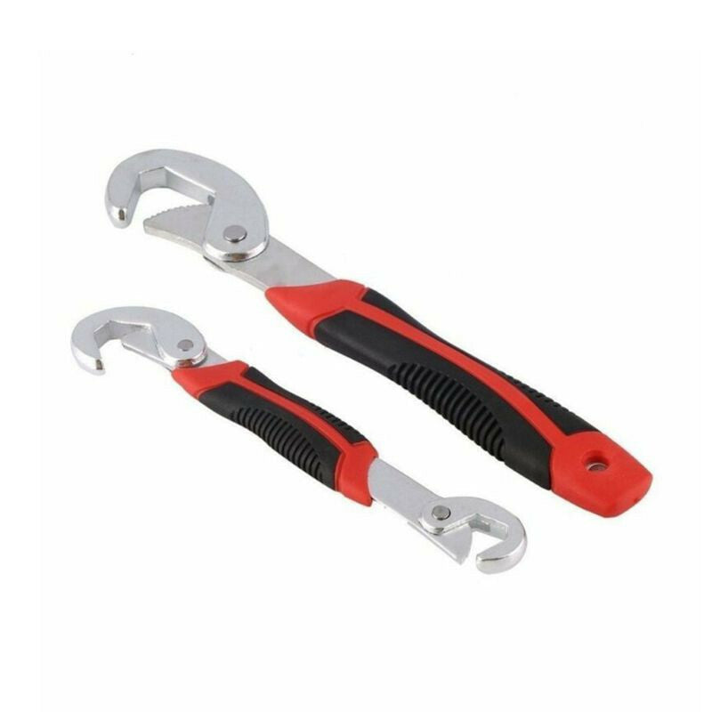 2Pcs Car Repair Hand Tool Multi-Function 9-32mm Wrench Spanner Adjustable Wrench