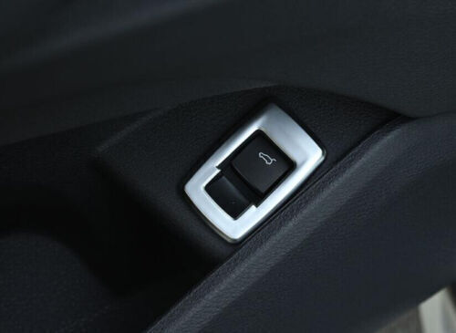 Matte Silver Tailgate Rear Door Switch Fit for BMW X2 F39 2018-2021 Cover Trim