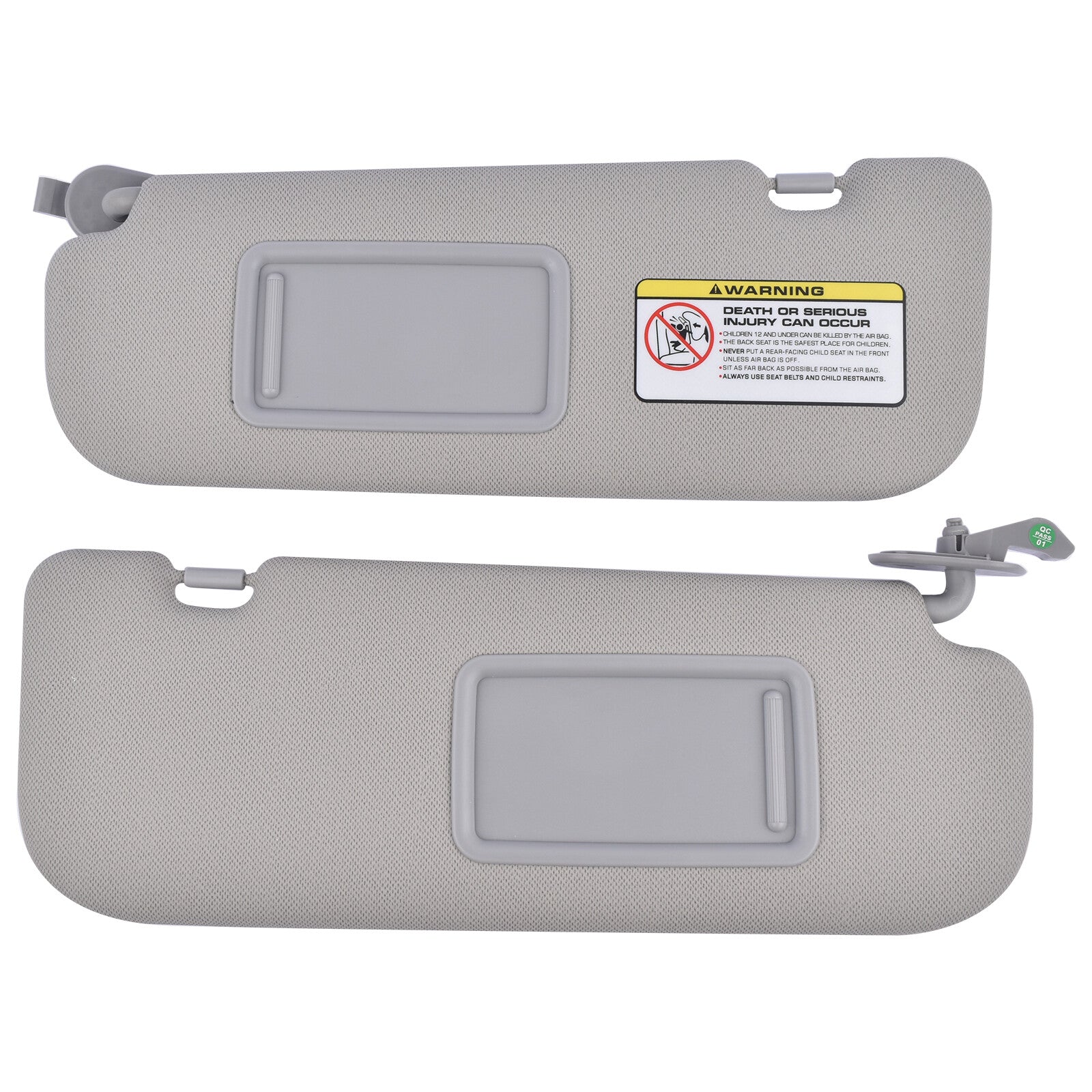 1. Dual sun visors, suitable for Hyundai for Elantra MD 2011, 2012, 2013, 2014, 2015- n