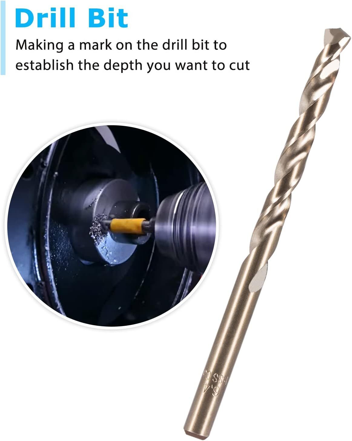 Crankshaft damper drill bit retainer tool crank pin kit for LS1 LS2 LS3 LT1