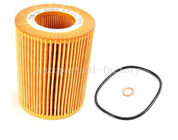 11427512300 Oil Filter Kit for BMW E36 E39 E46 E53 E60 E83 320i X3 X5 2.5L 3.0L
