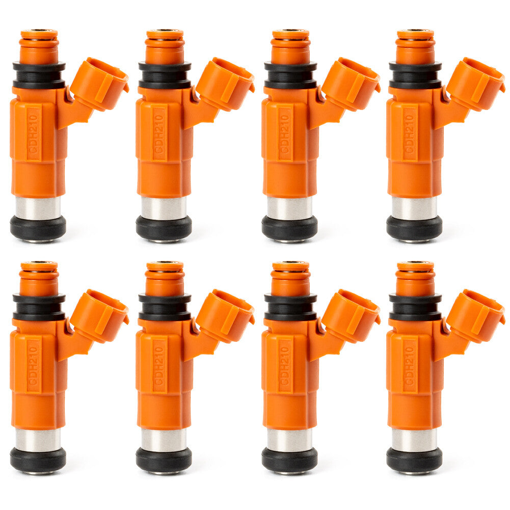 8-piece fuel injector pack suitable for 2000-2011 for Yamaha F115 HP Marine Outboard CDH210 INP771