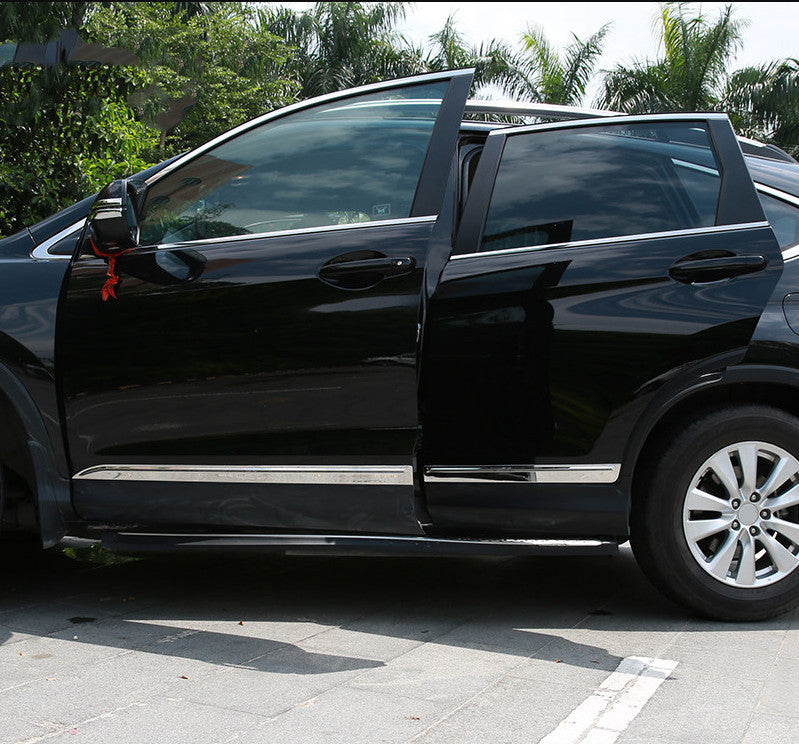 ABS CHROME BODY SIDE MOULDING TRIM 4pcs for Honda CR-V CRV 2012-2016