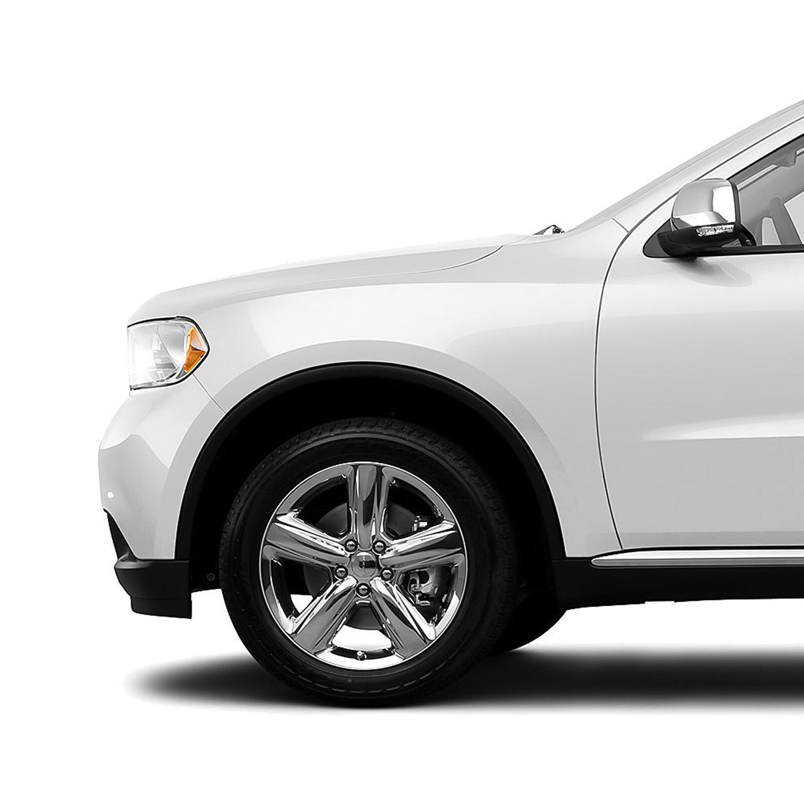 Pair Front Fender Trim For 2011-2021 for Dodge Durango Driver and Passenger Side Q