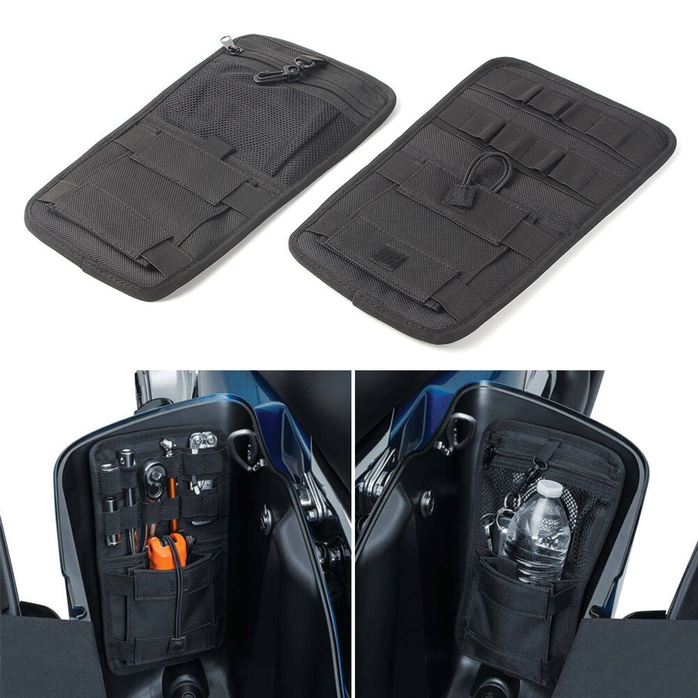 Saddlebag Organizer Hardbags Storage Fit for Harley Electra Road Glide Road King Q