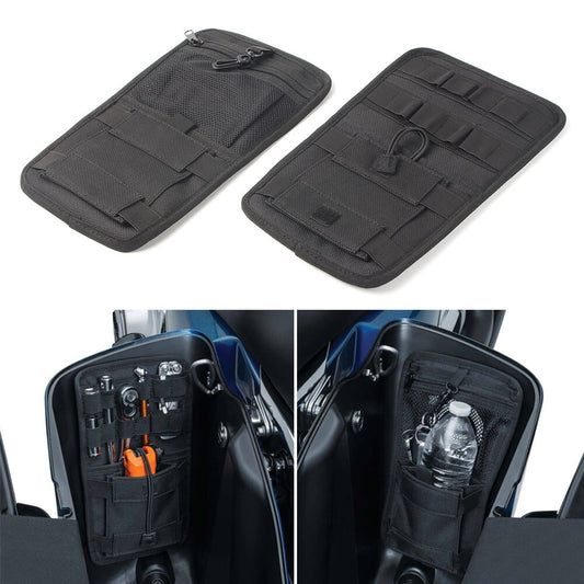 Saddlebag Organizer Hardbags Storage Fit for Harley Electra Road Glide Road King Q