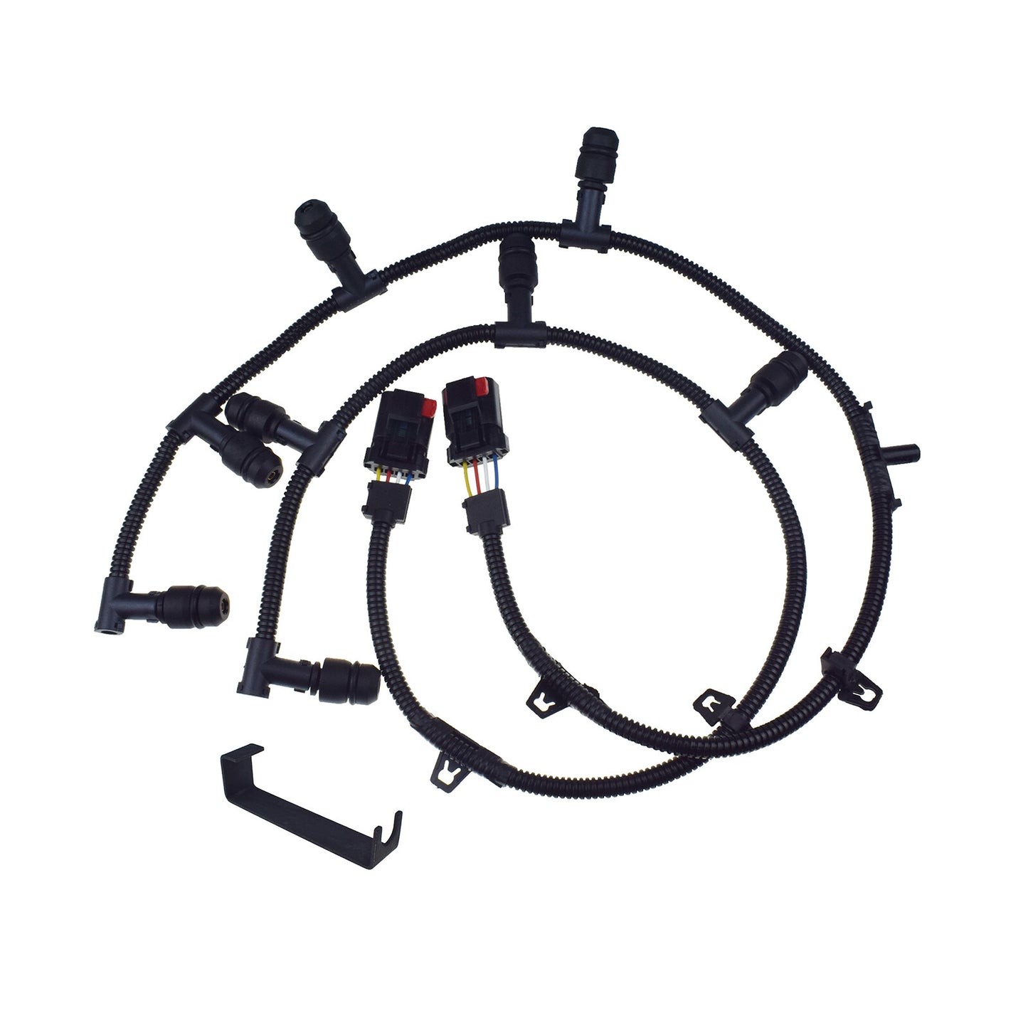 Pair Left  Right Glow Plug Wire Harness For 2005-2007 for Ford F250 F350 F450 6.0L