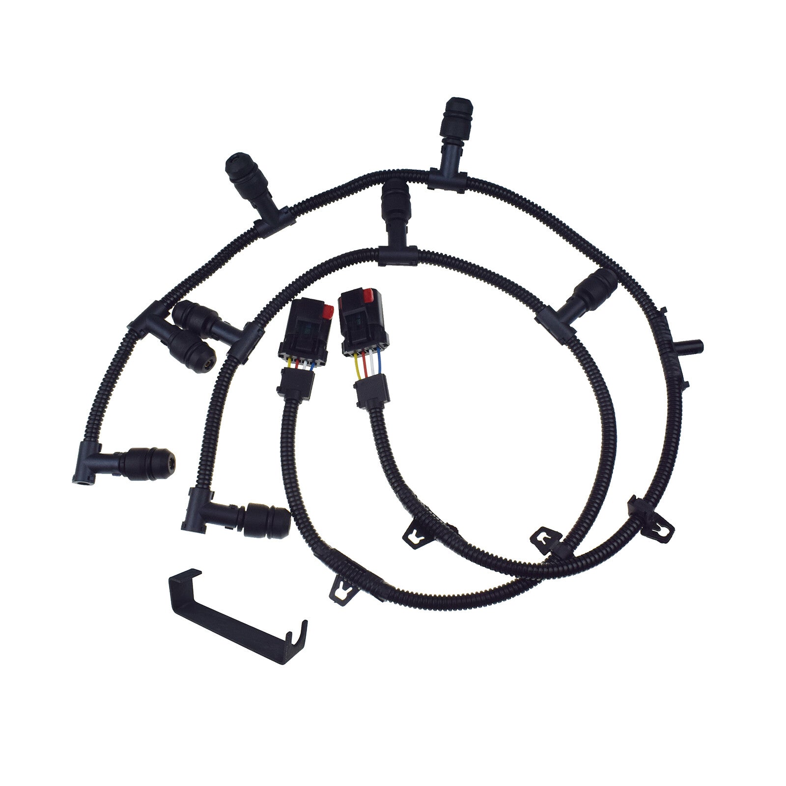 Pair Left  Right Glow Plug Wire Harness For 2005-2007 for Ford F250 F350 F450 6.0L