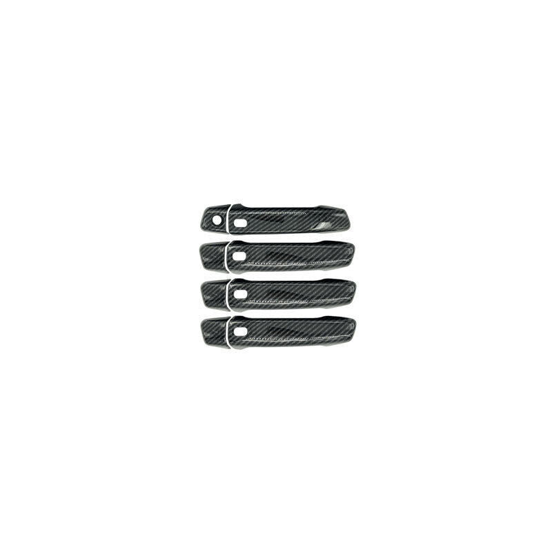 For 2014-20 for Audi A3 S3 ABS Carbon Fiber Exterior Side Door Handle Cover Trim 8P