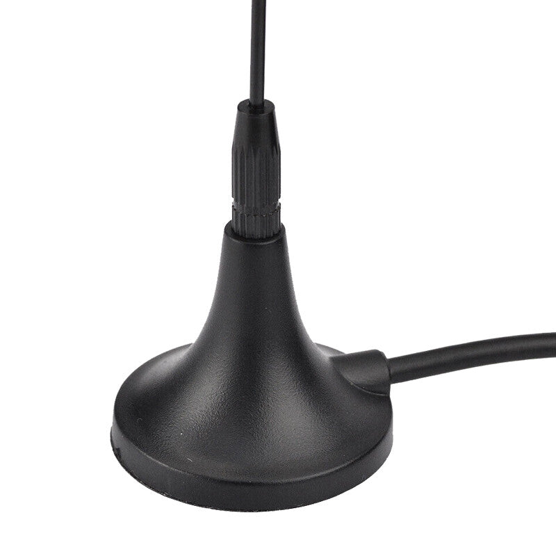 FM AM Radio Antenna Aerial Magnetic Mounting Base Universal For Vehicle Car Q