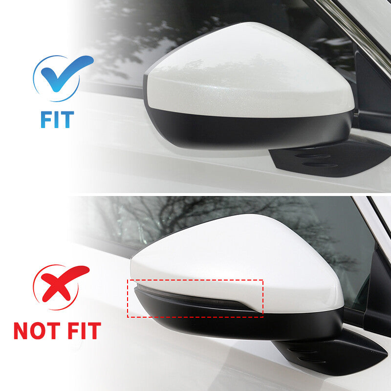 Right Passenger Side Rearview Mirror Cover Cap For 11th for Honda for Civic 2022-2024