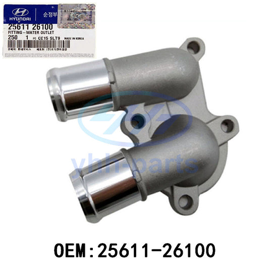 2561126100 Thermostat Housing Coolant for KIA RIO 07-11 Accent 2001 - 2005