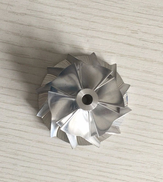 GT15-25 436131-0002 38.62/52.19 mm 6+6 Blade Turbine Blank Compressor Wheel for Audi