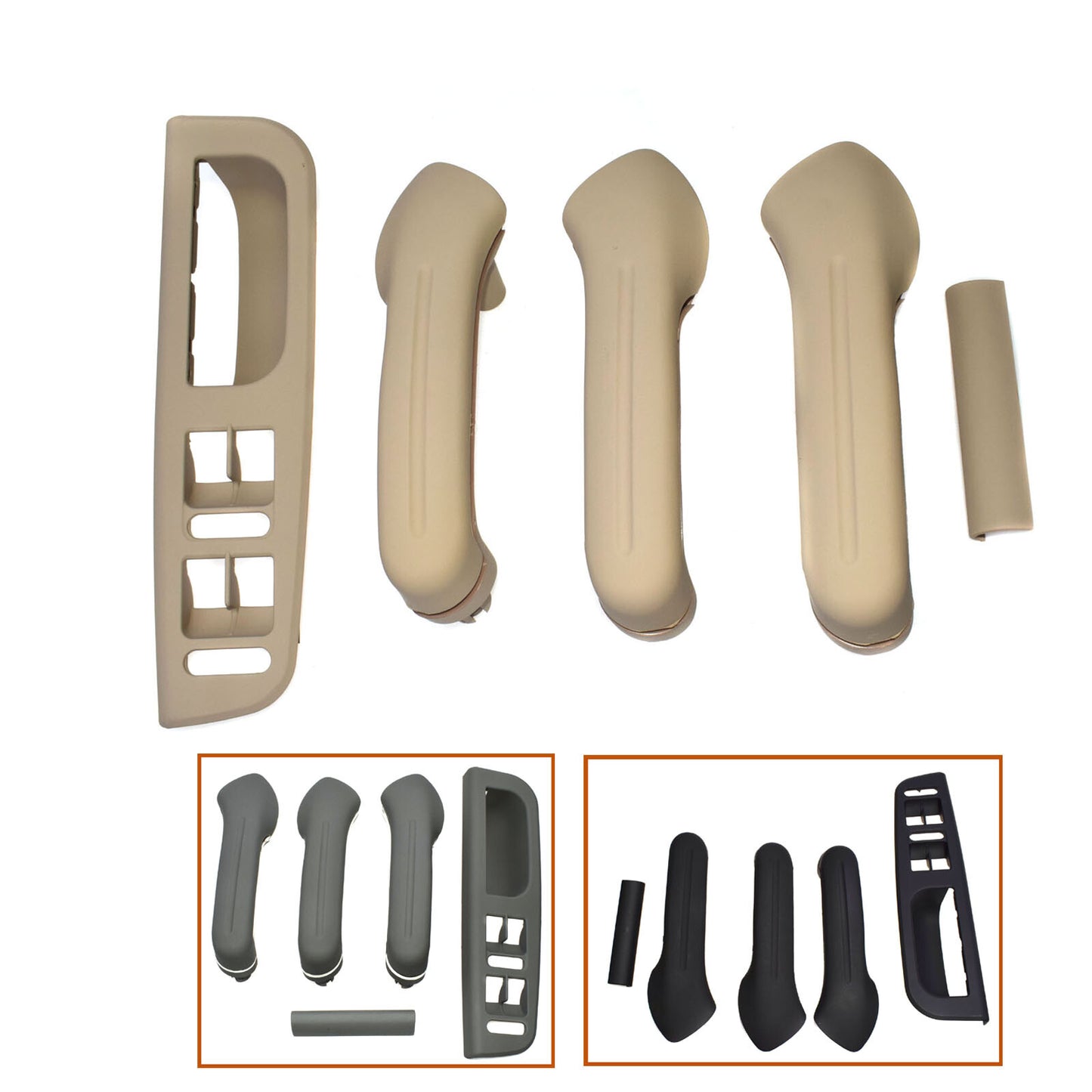 5-piece interior door handle cover switch baffle trim for Golf 3B1867171E- n