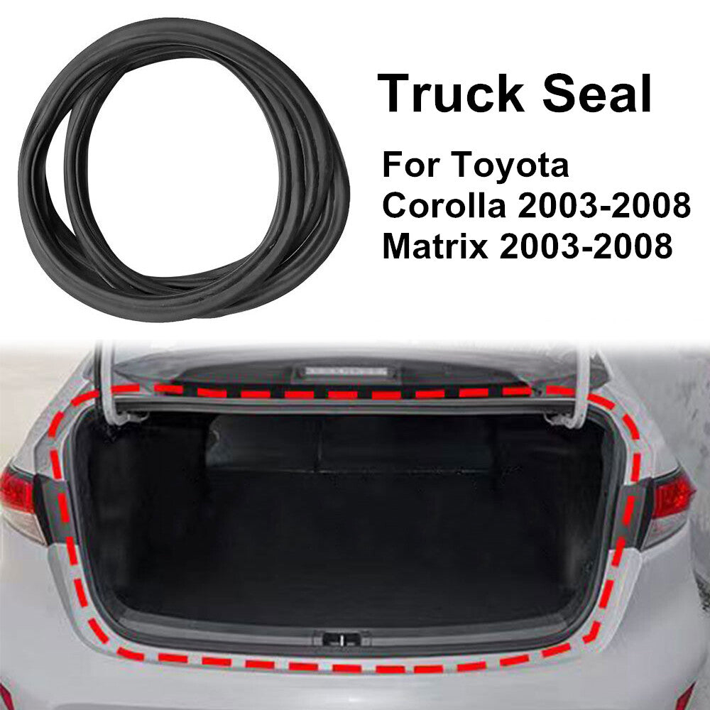 Rubber Weatherstrip rear trunk lid seal for 2003-2008 for Corolla . n