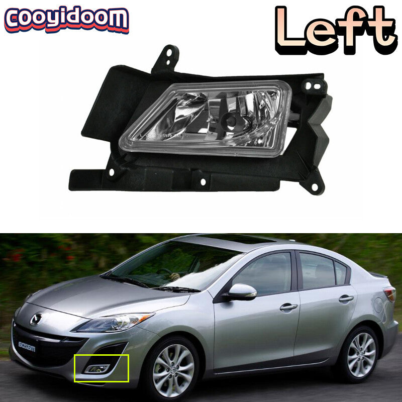 for Mazda 3 Sedan 4/5 Door 2010-11 Left Front Fog Light Lamp Direct Replacement