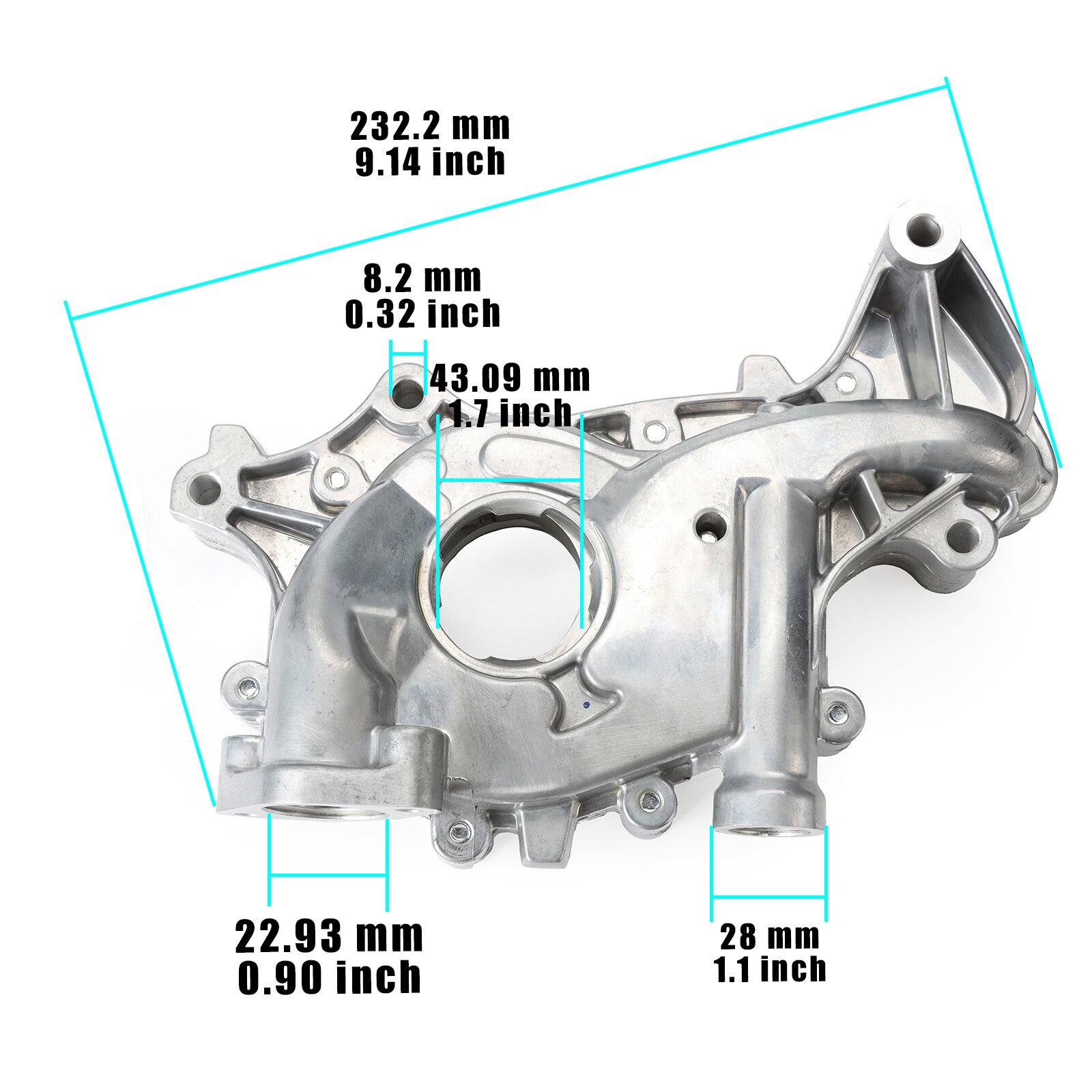 M390HV High Volume Engine Oil Pump  for ford  2007-2020 3.5L 08 09 10 11 12 13 14 Q