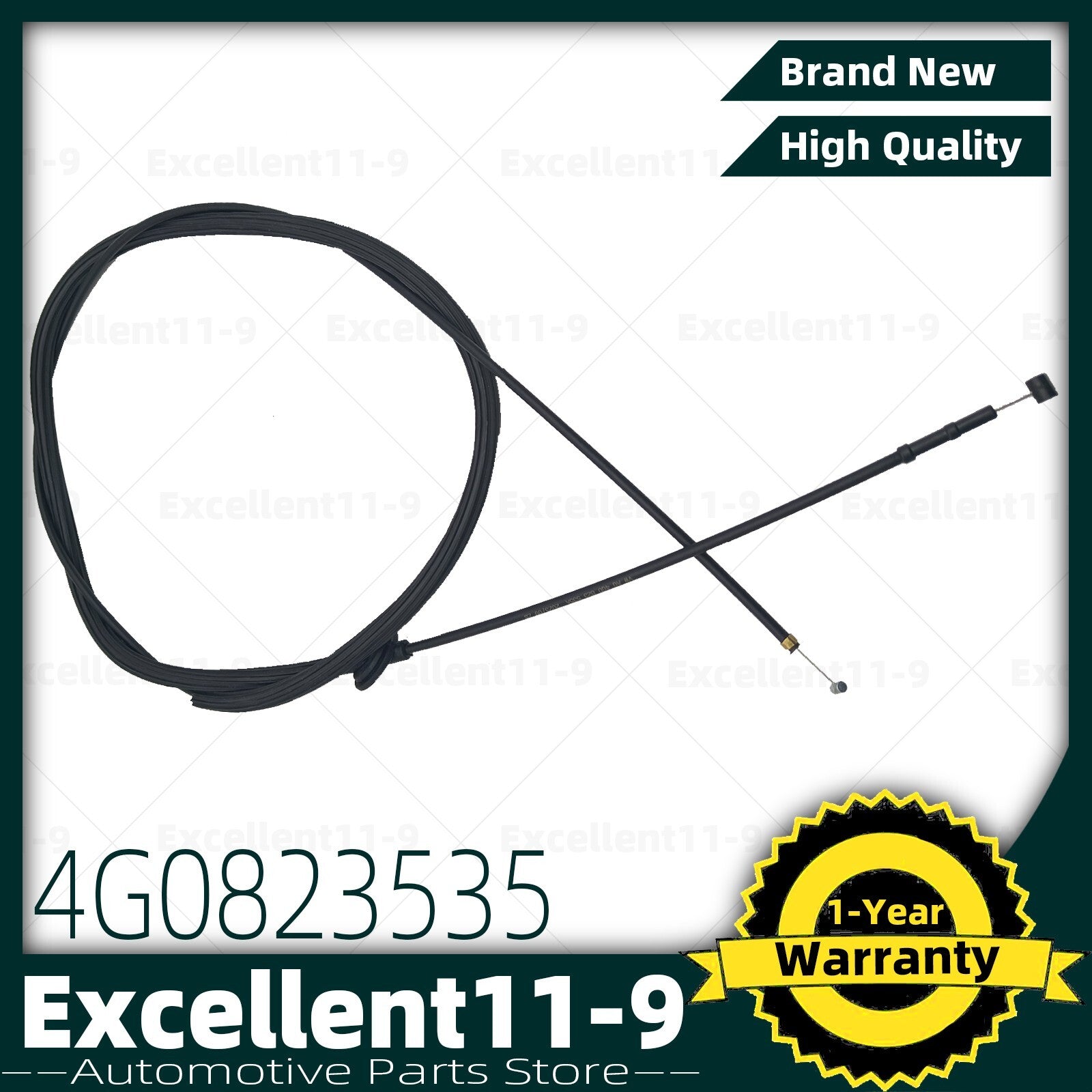 Suitable for Audi A6 A7 S6 S7 RS6 RS7 #4G0823535 Rear Cover Latch Cap Release Cable n