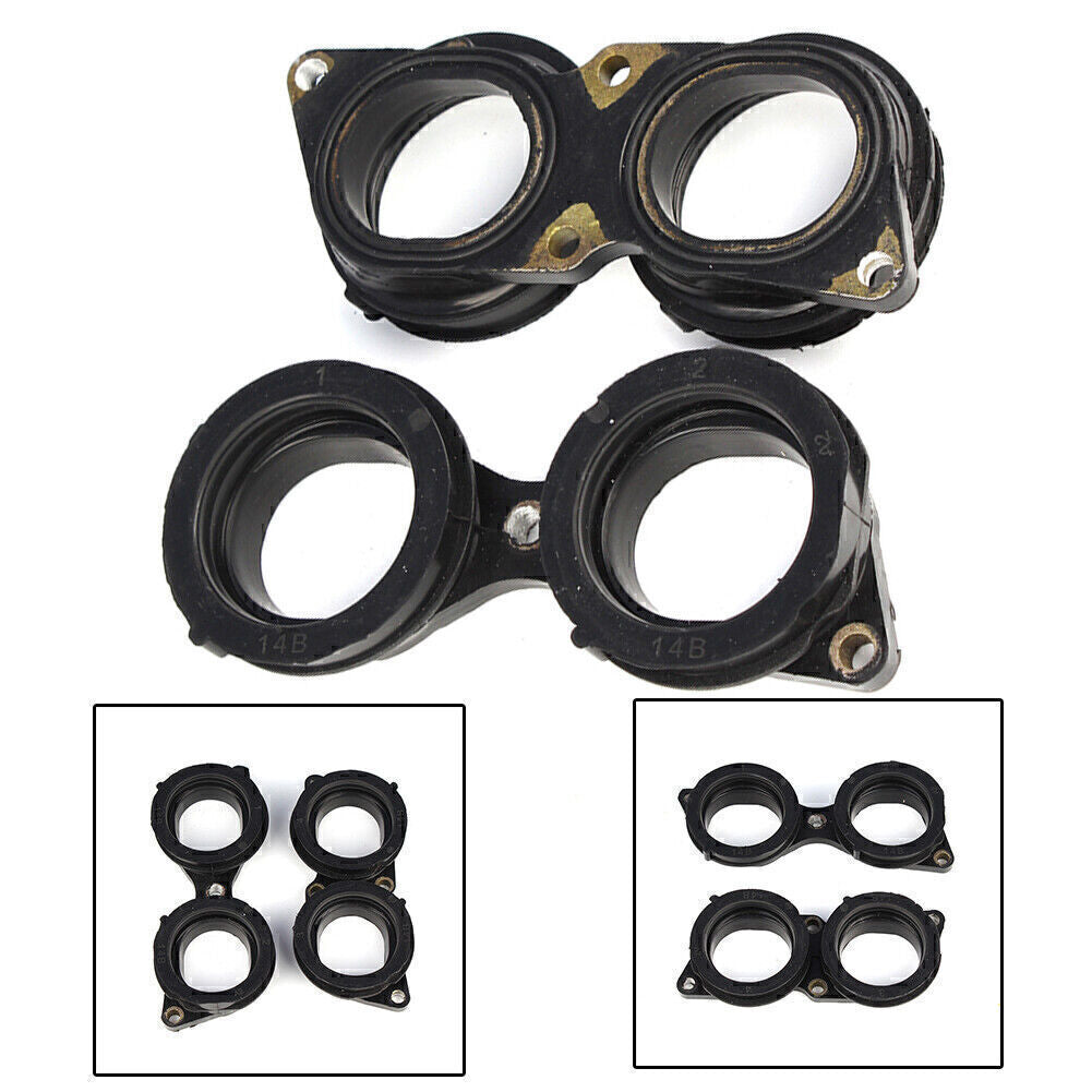 Rubber Carburetor Holder Intake Manifold Boots for Yamaha YZF R1 RaceBase 09-12 Q