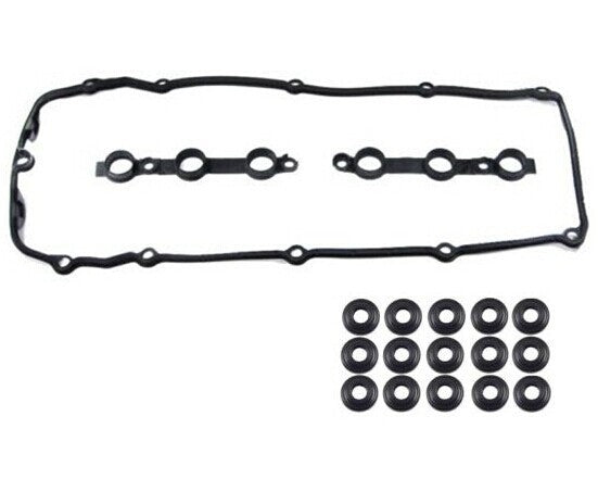 Valve cover gasket kit with 15 bolt seals suitable for E39 E46 E53 E60 E83 325i 330i - n