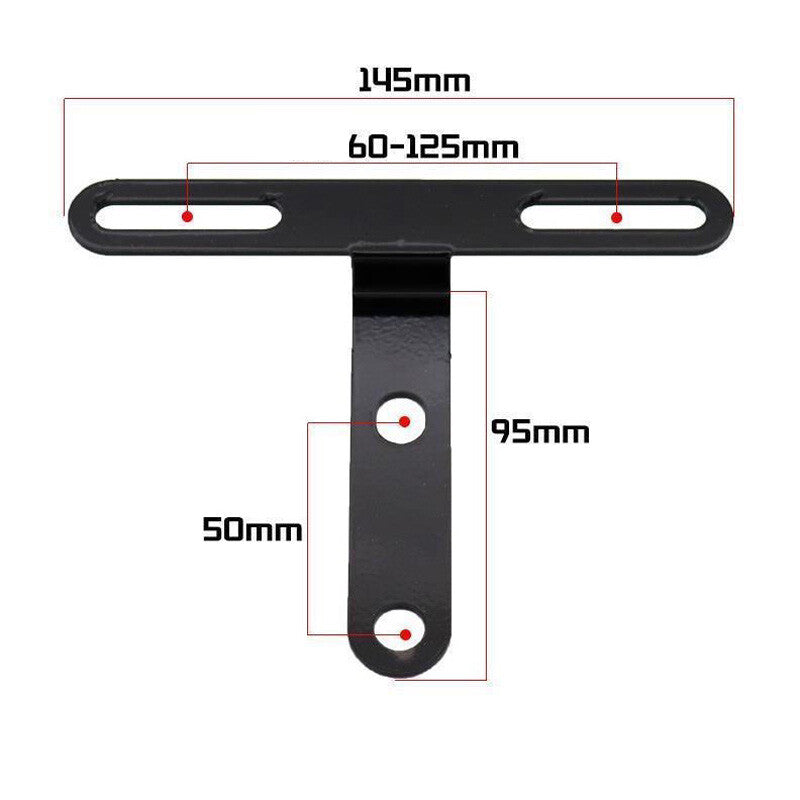 Motorcycle license plate frame bracket mudguard frame combined with rear for seat - n